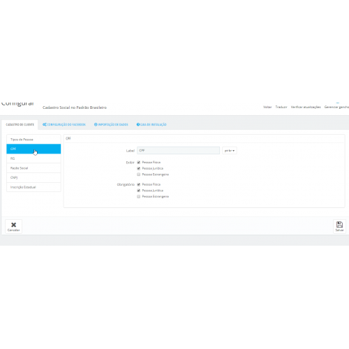 Módulo de Cadastro e Login Social no Padrão Brasileiro para PrestaShop